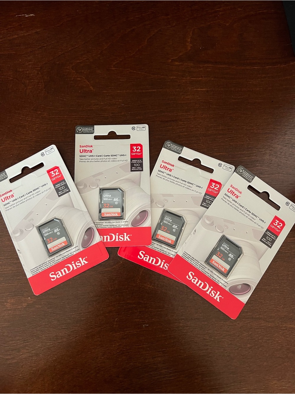 SanDisk 32GB Ultra 100MBs SDHC Memory Card